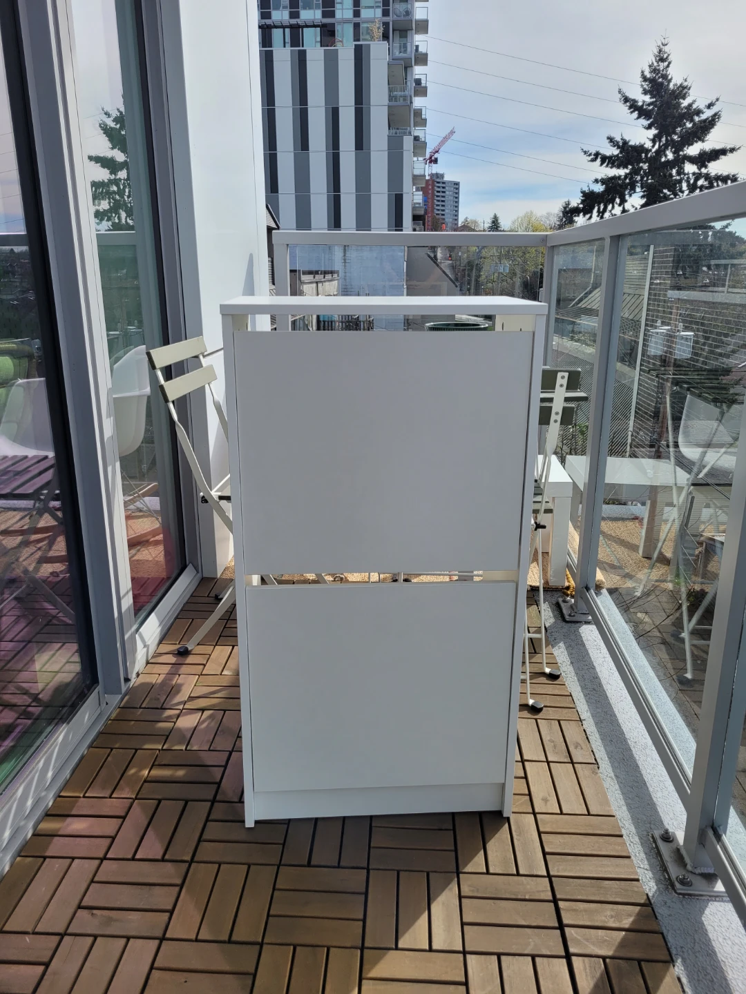 IKEA BISSA White Shoe Cabinet - photo 4