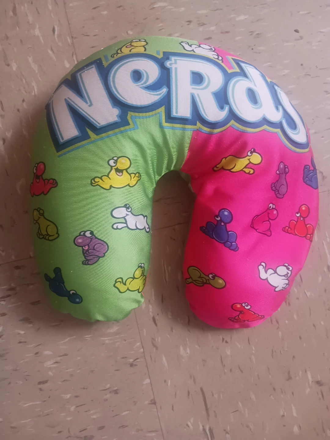 Nerds U-Shaped Neck Pillow