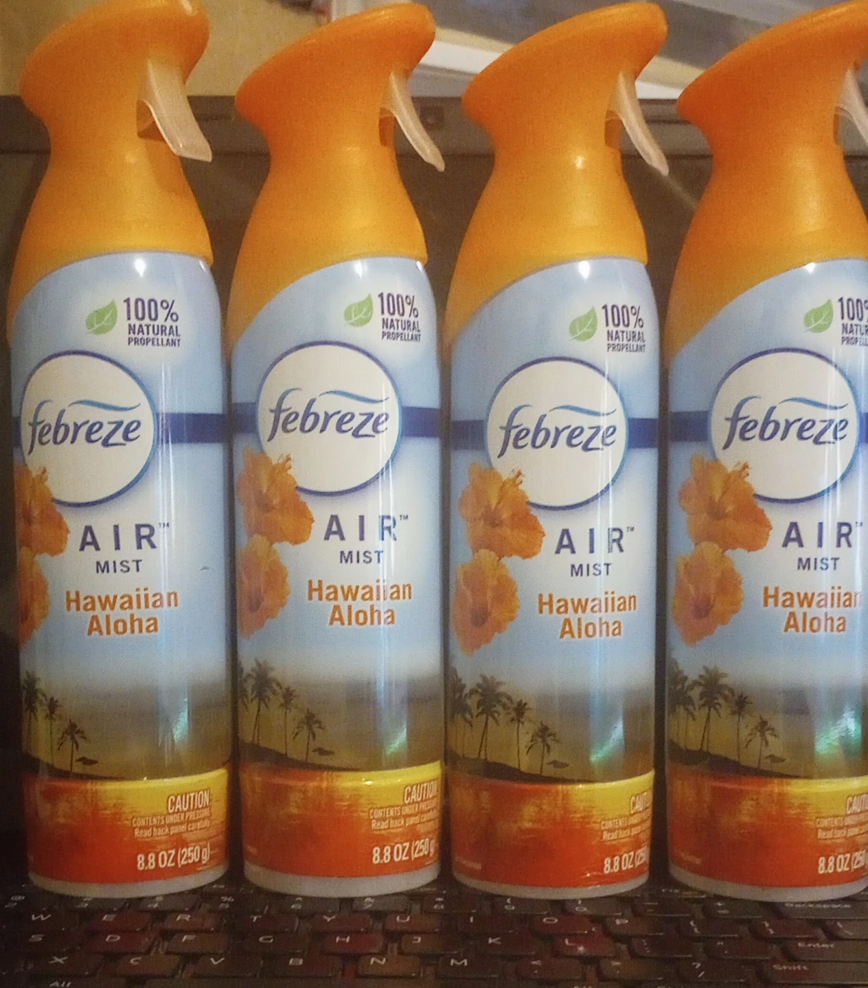 Febreze Hawaiian Aloha Air Mist - 4 pack 🌱