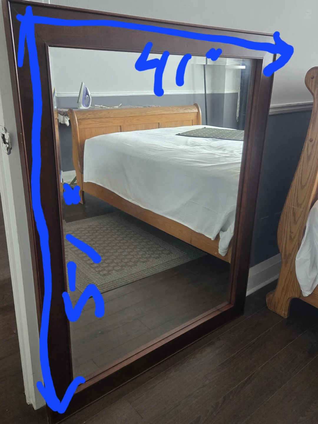Full Length Framed Wall Mirror 🌱 - photo 5