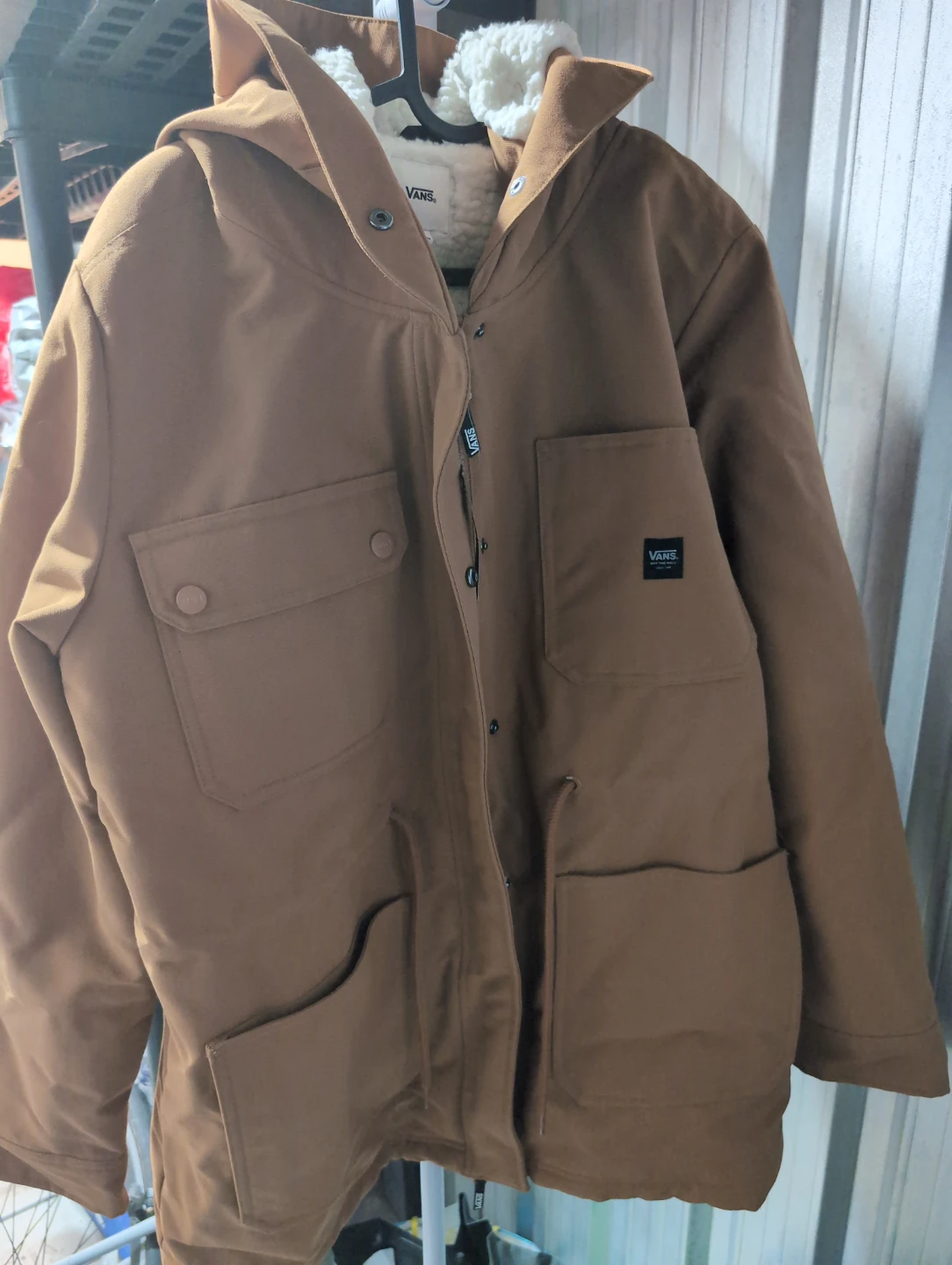 Vans Taylor Hood Jacket in Brown