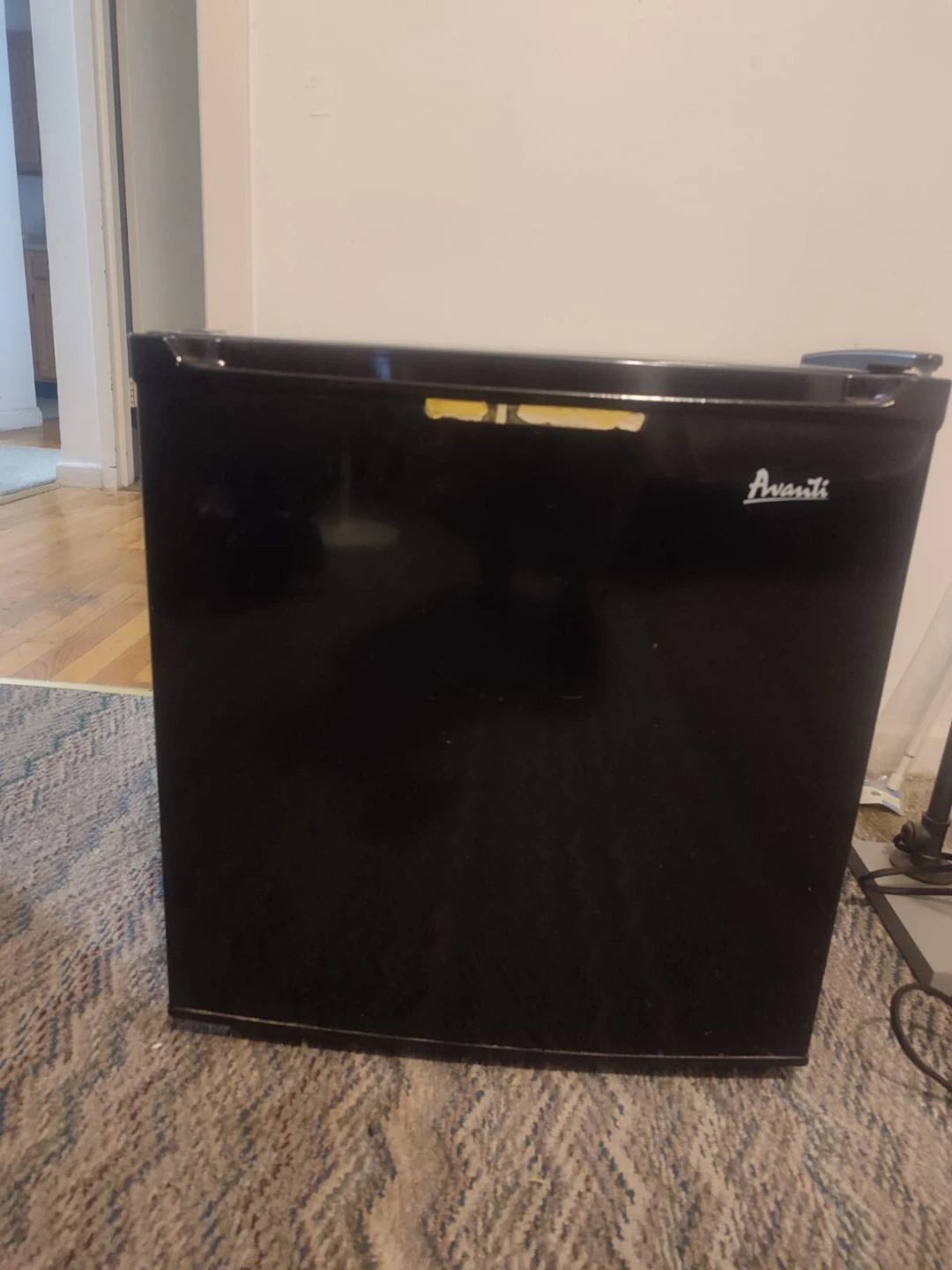 Avanti Black Mini Fridge