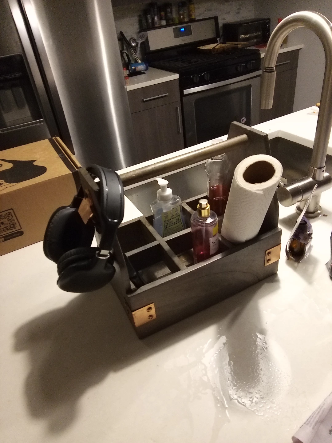 Wooden Caddy with Bottle Opener - photo 2