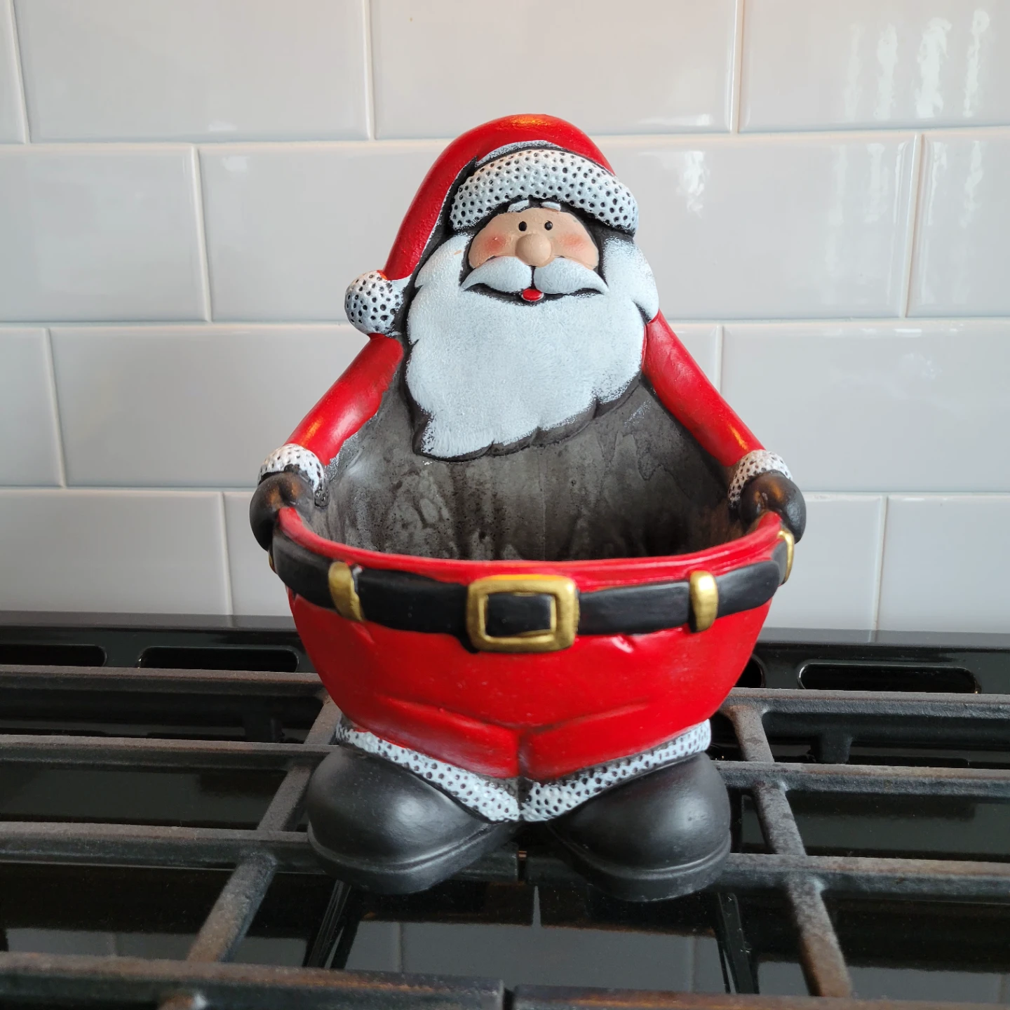 Ceramic Santa Claus Planter