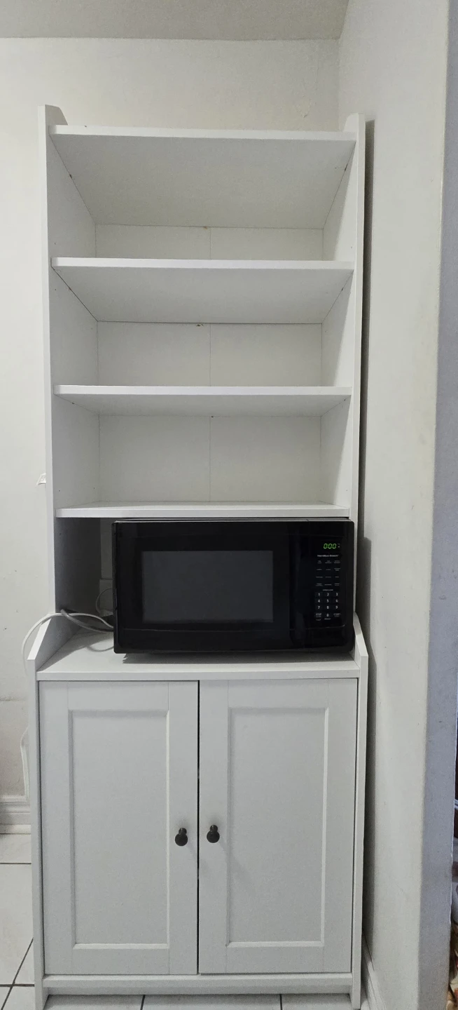 IKEA HAUGA High Cabinet - White