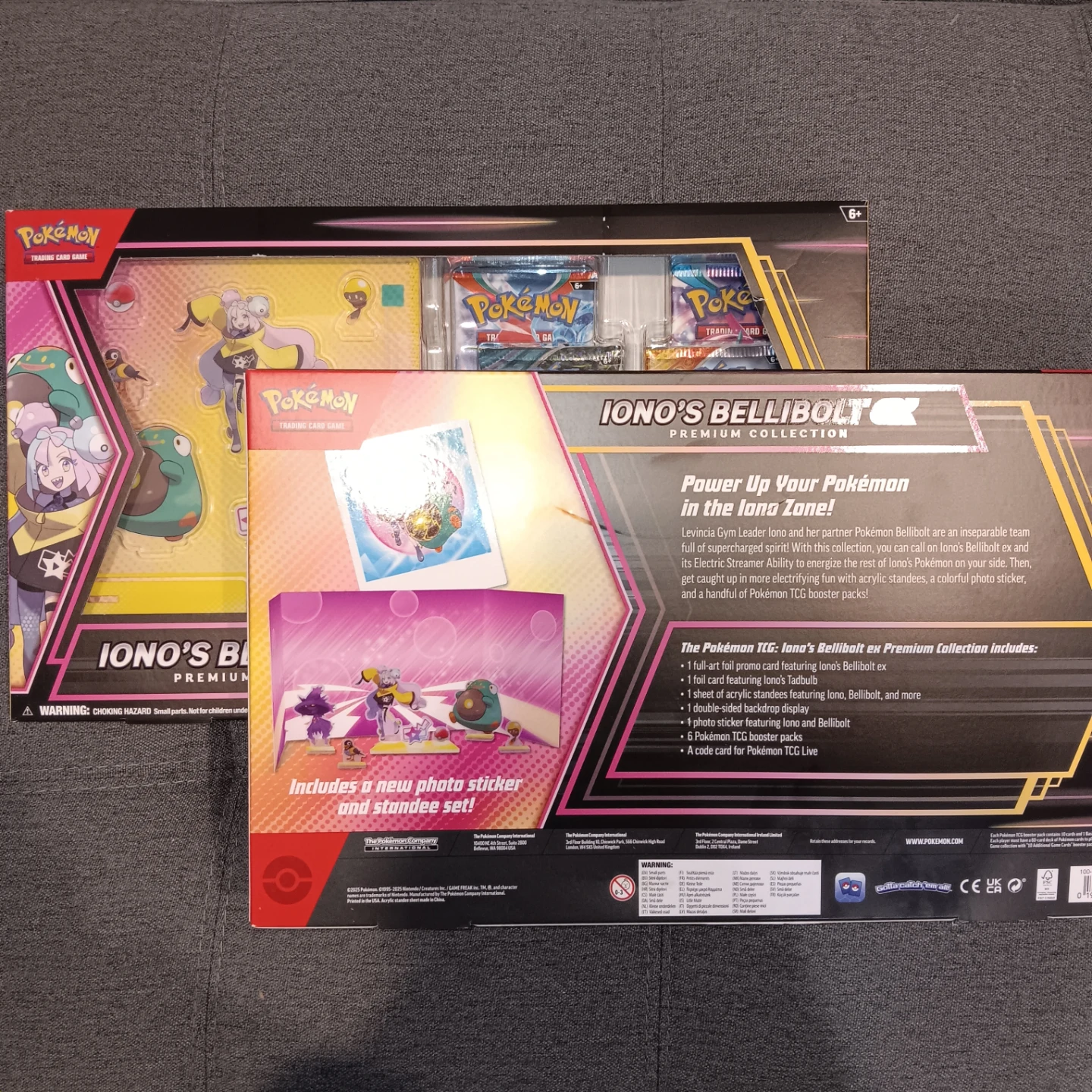 3 Pokémon Iono's Bellibolt EX Premium Collection - photo 2