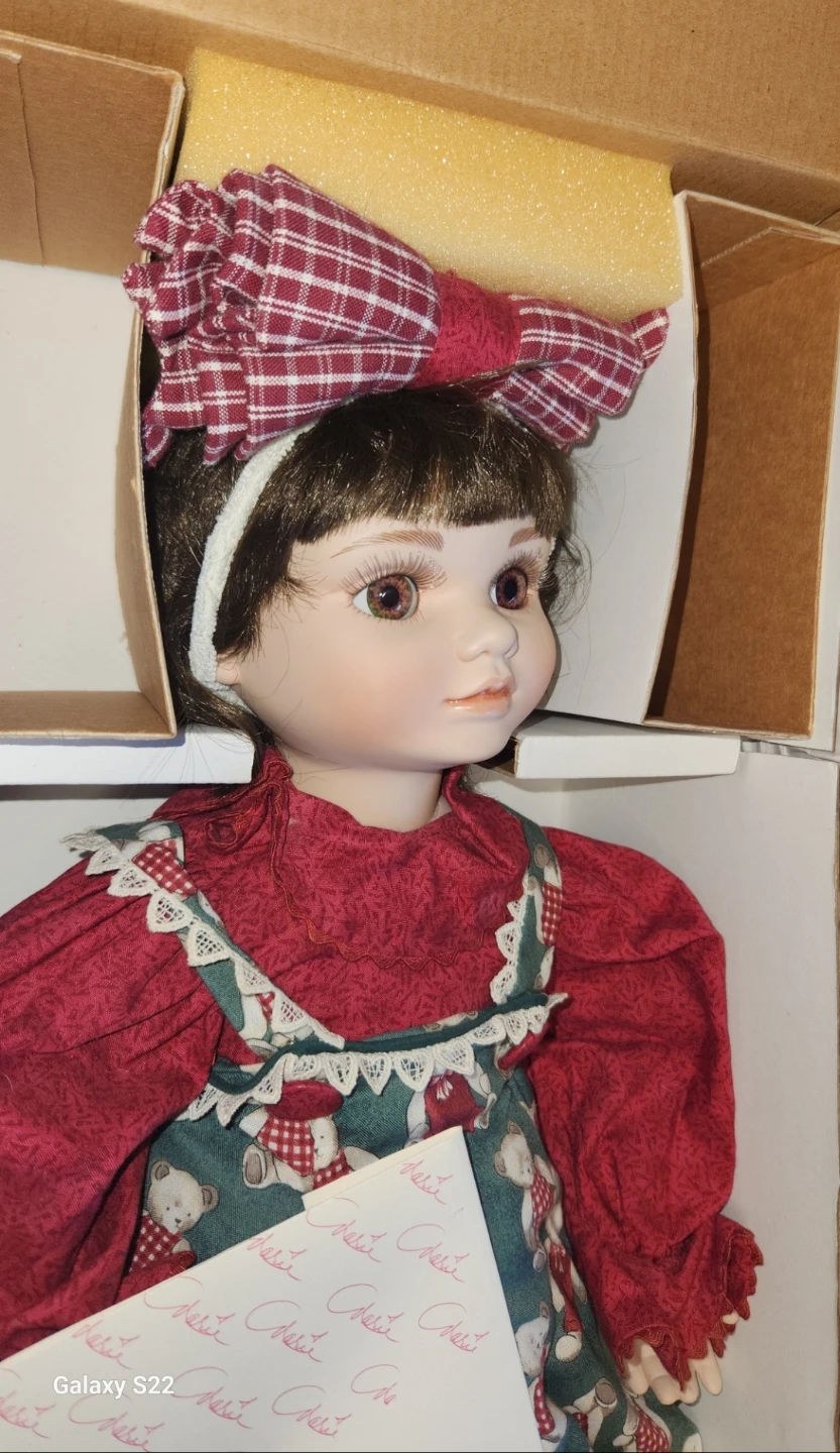 Marie Osmond "I Love You Bear Much" Doll & Bear Set - photo 5