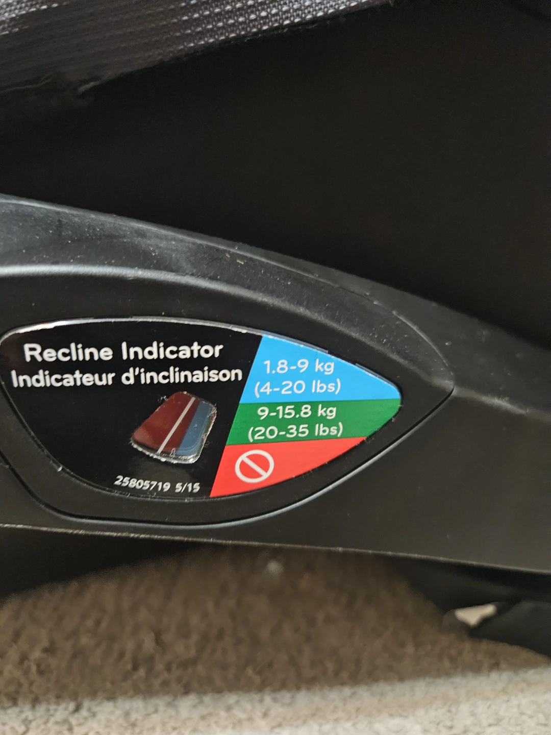 Evenflo Litemax 1.0 Car Seat - photo 2
