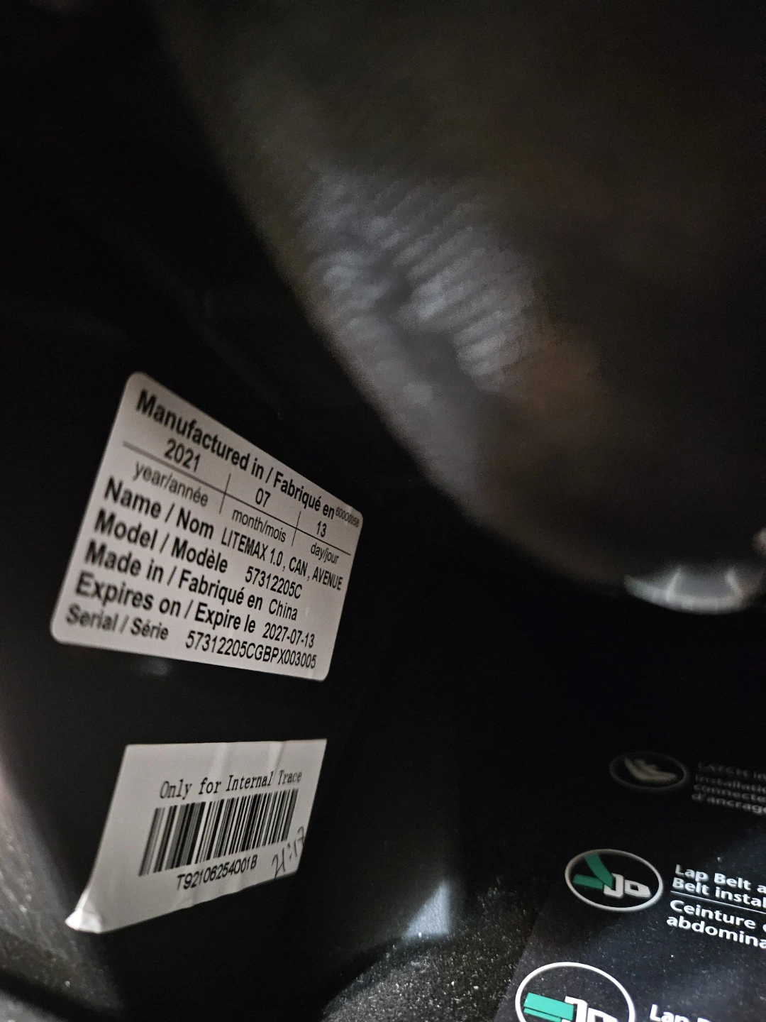 Evenflo Litemax 1.0 Car Seat - photo 3