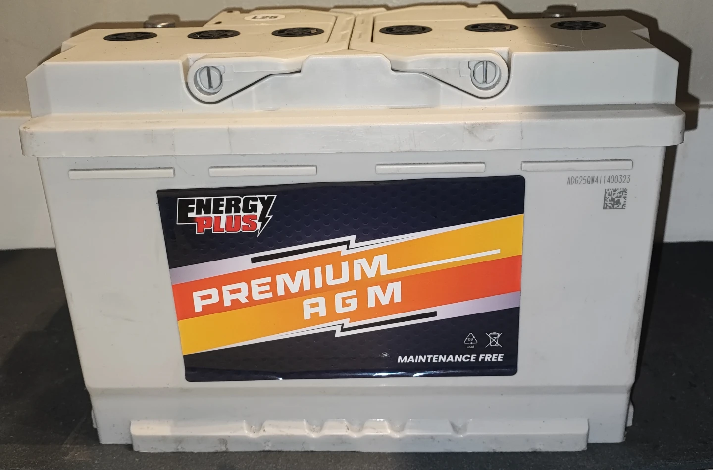 48 AGM H6 Car Battery, CCA 800, State of Health :97%,Tested,