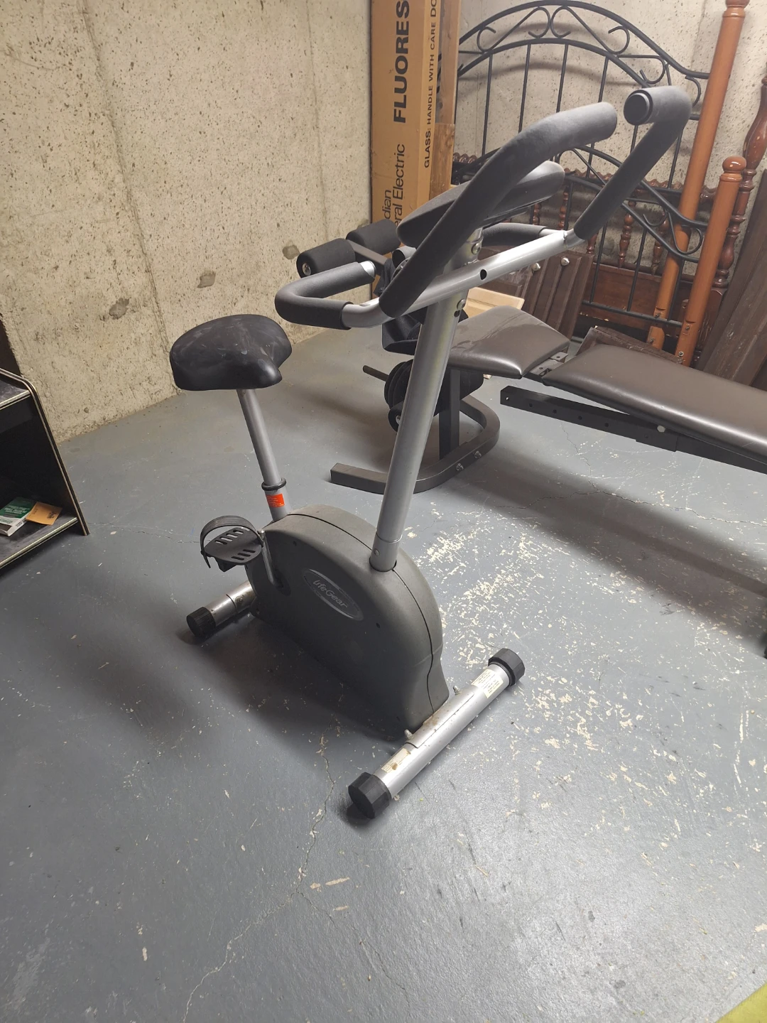Life Gear Stationary Exercise Bike
