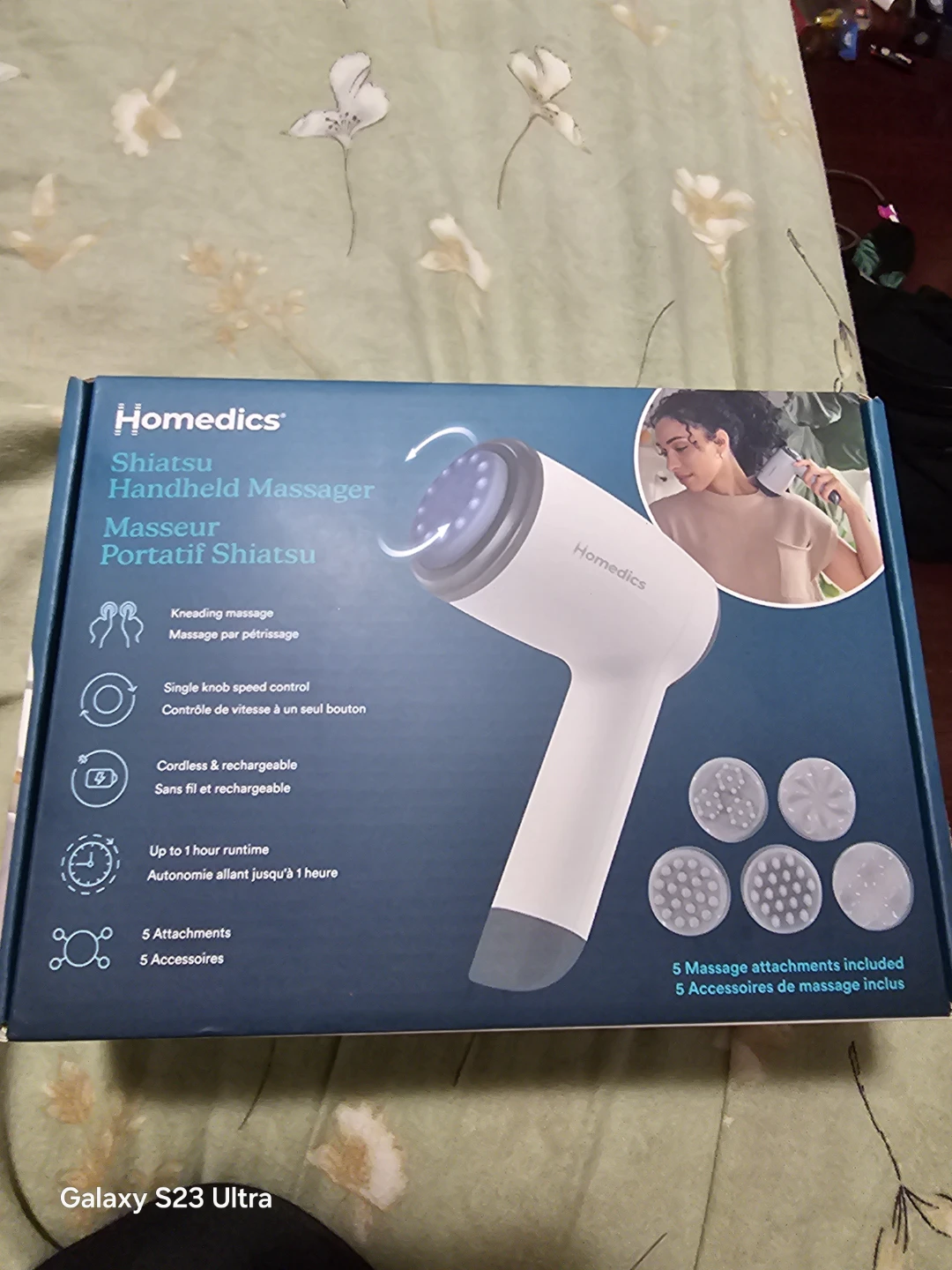 HoMedics Shiatsu Handheld Massager