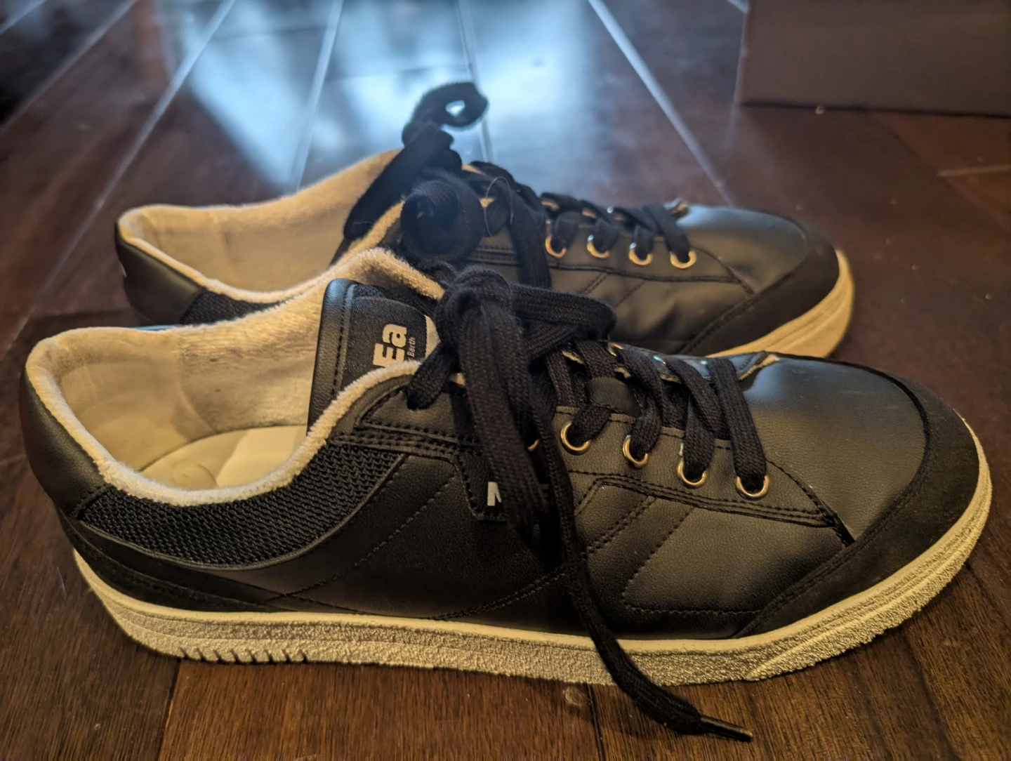 MoEa Black Sneakers - Women's size 9