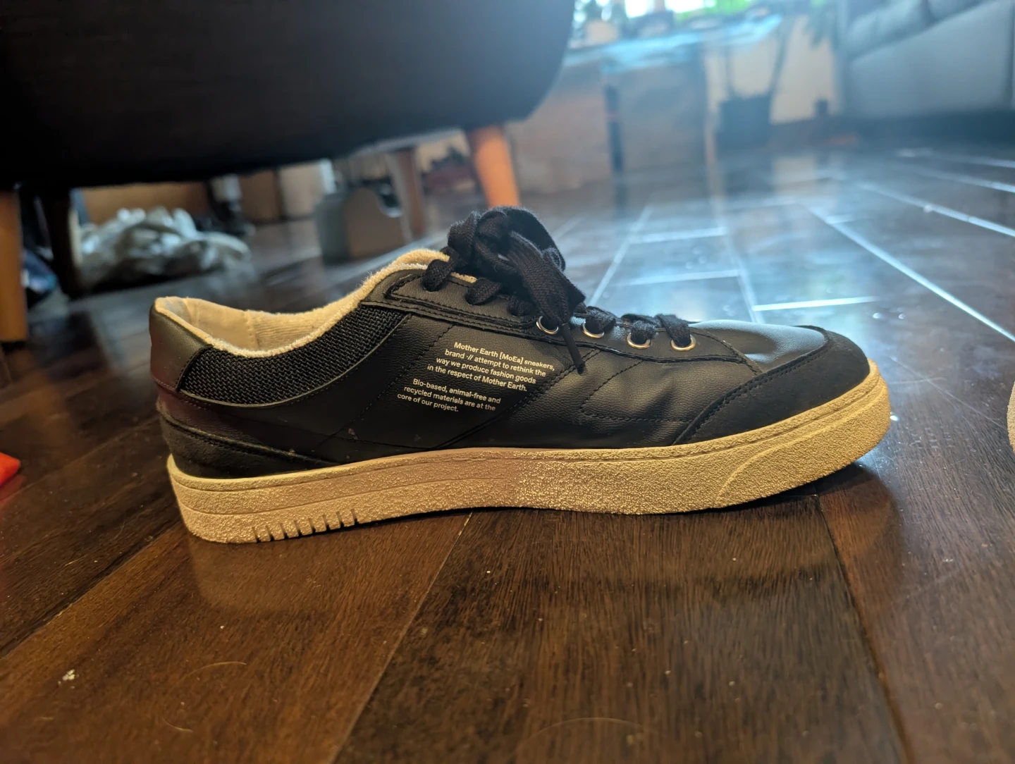 MoEa Black Sneakers - Women's size 9 - photo 2