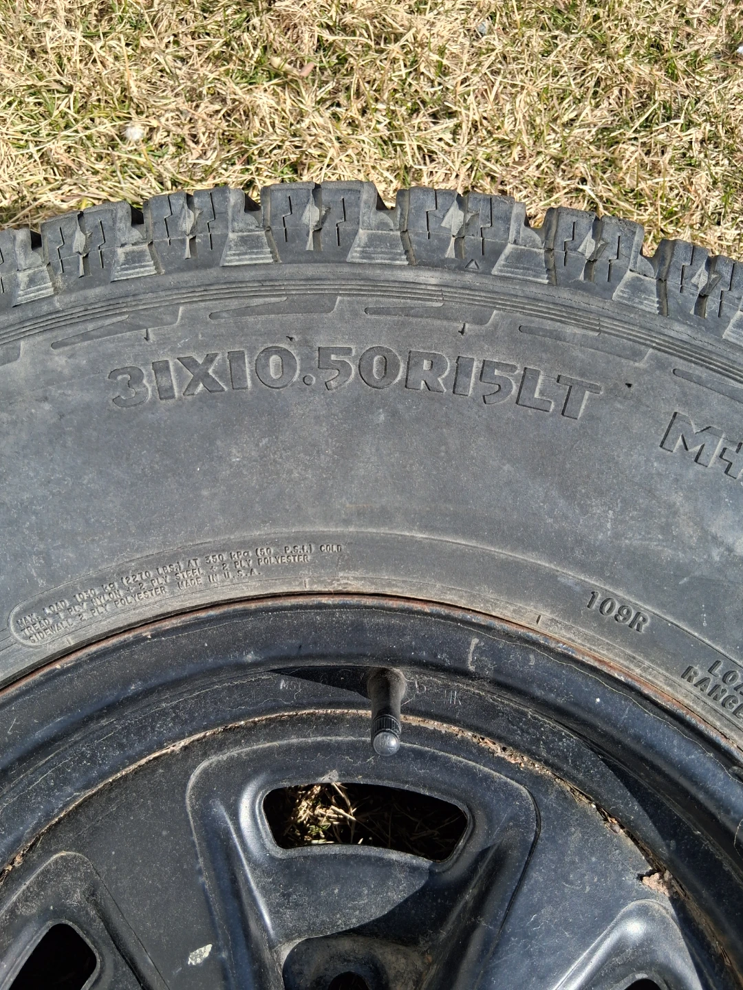 Wild Country Radial XTX Tire 31x10.50R15LT - photo 2