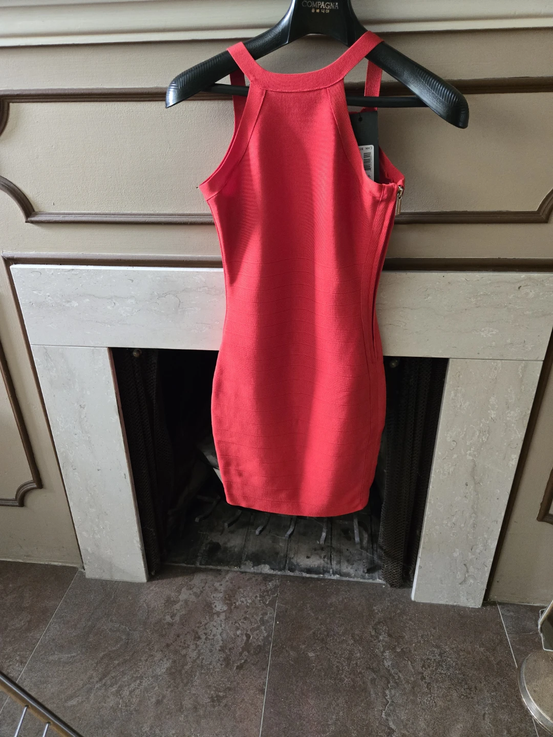 MARCIANO Escape Bandage Dress - Red - XS/TP