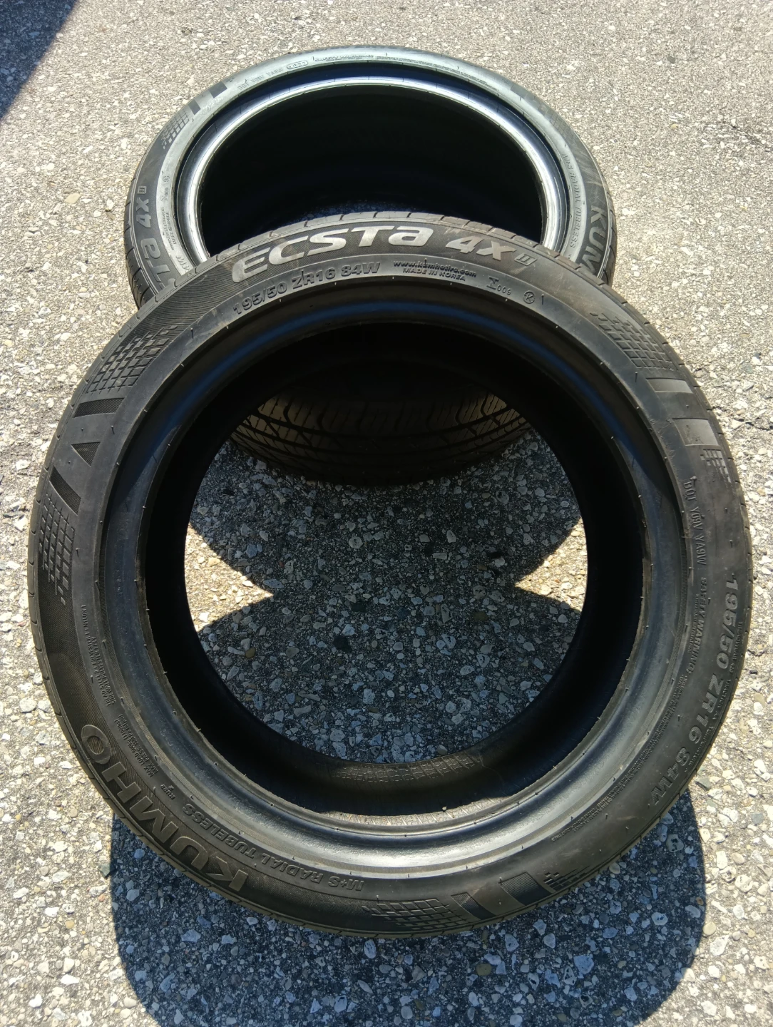 Kumho Ecsta 4X Tires - 195/50 ZR16 84V