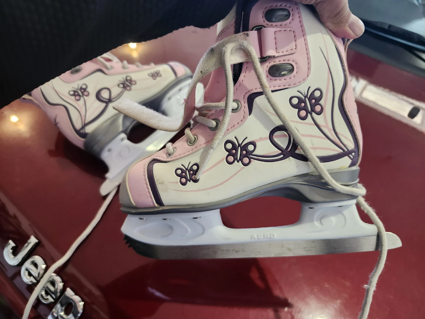 Girls' Figure Skates Size 12J - photo 2