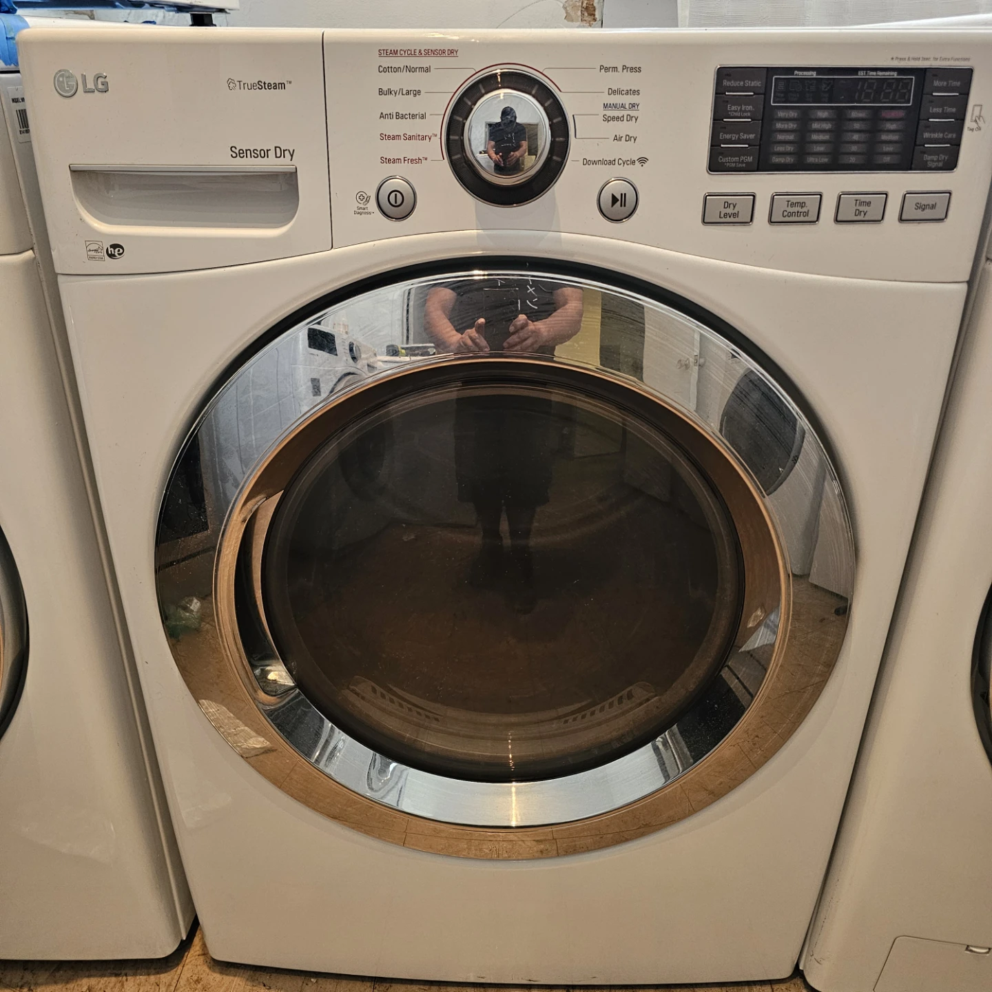 LG TrueSteam Sensor Dry Front Load Dryer - photo 3