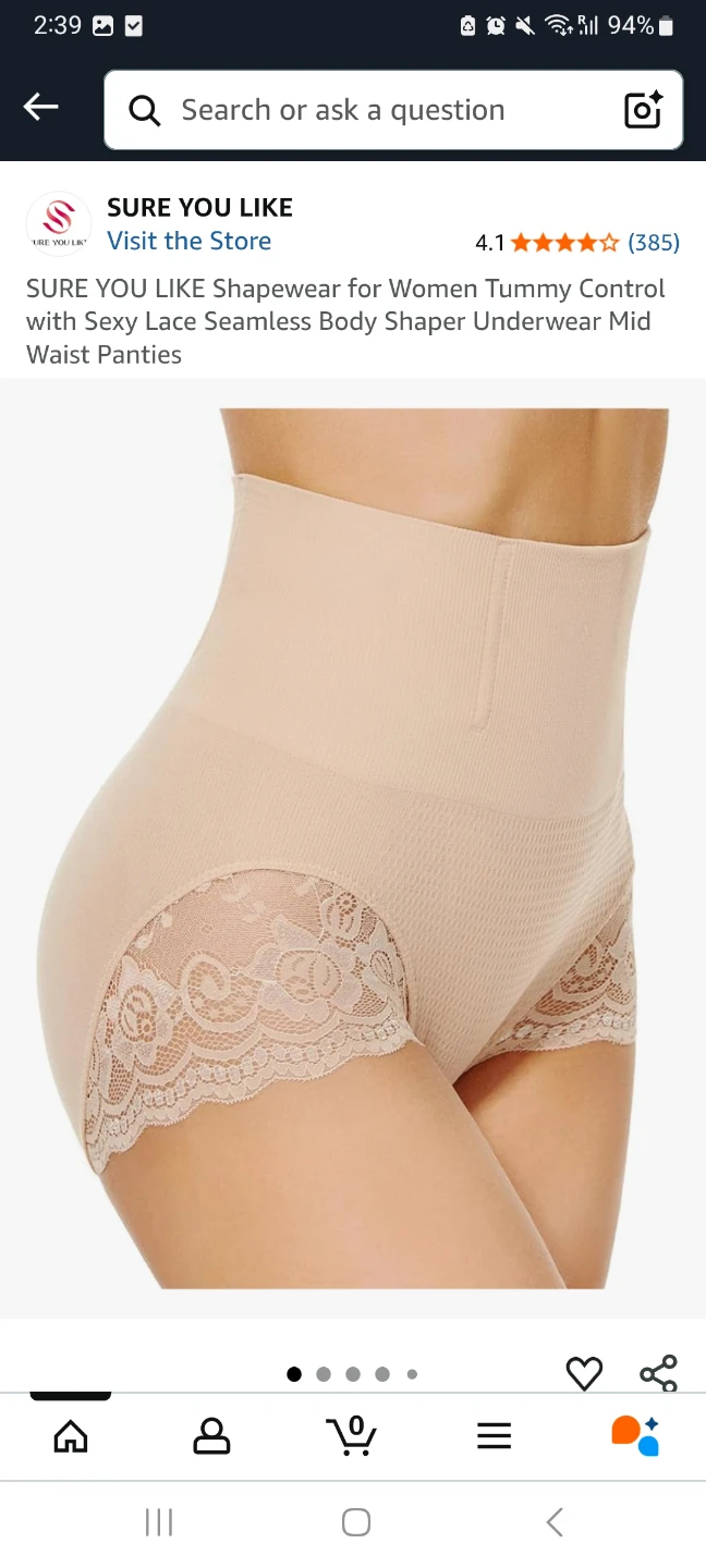 Women's Tummy Control High Waisted Seamless Body Shaper Briefs