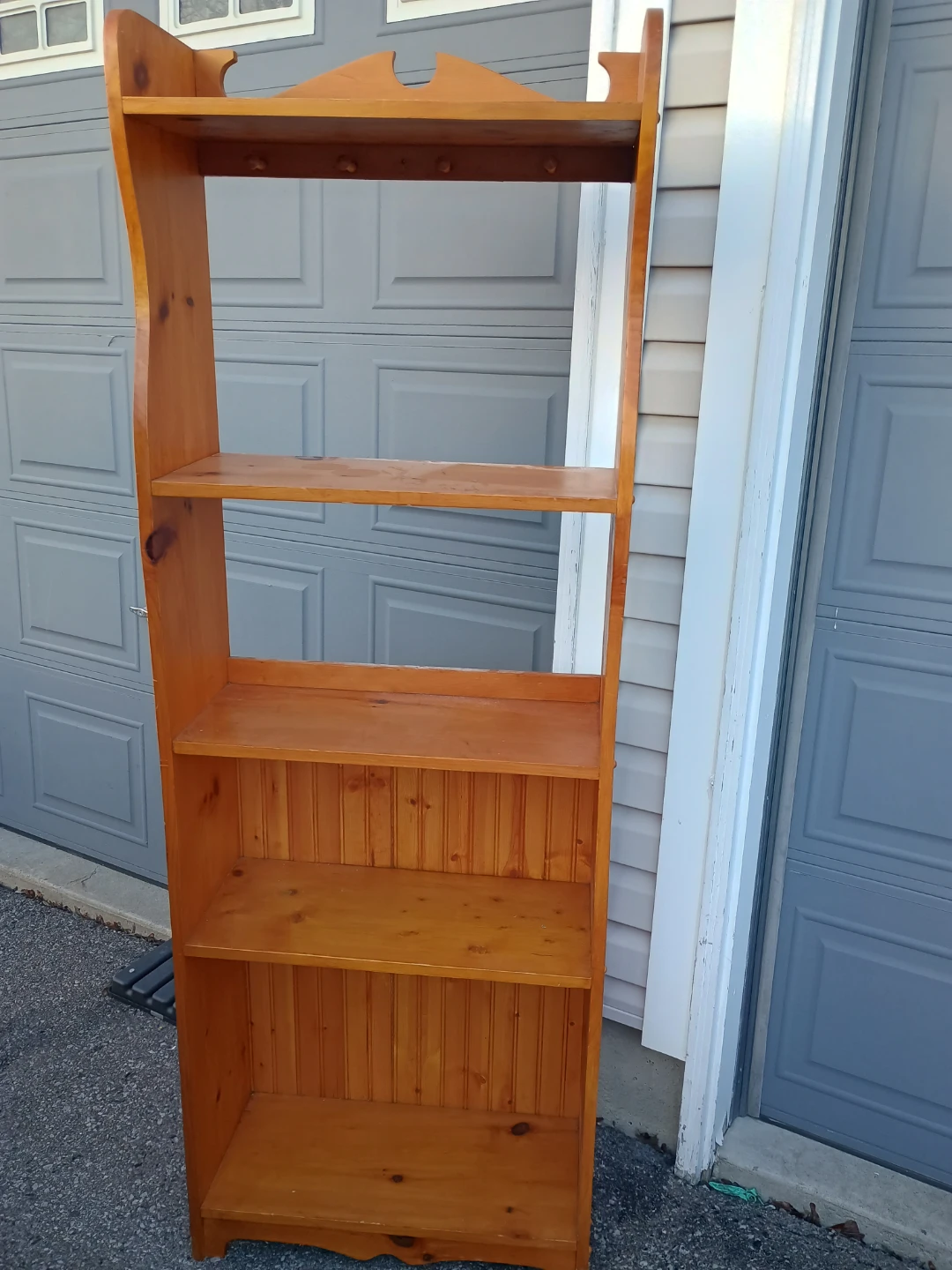 Wooden Bookshelf