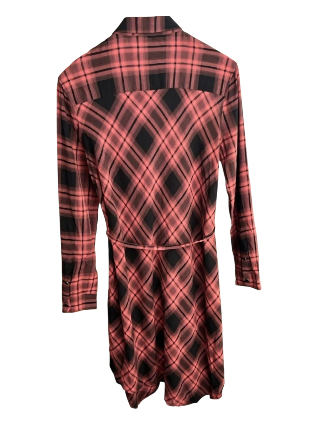All Saints Tala Check Midi Dress - photo 3