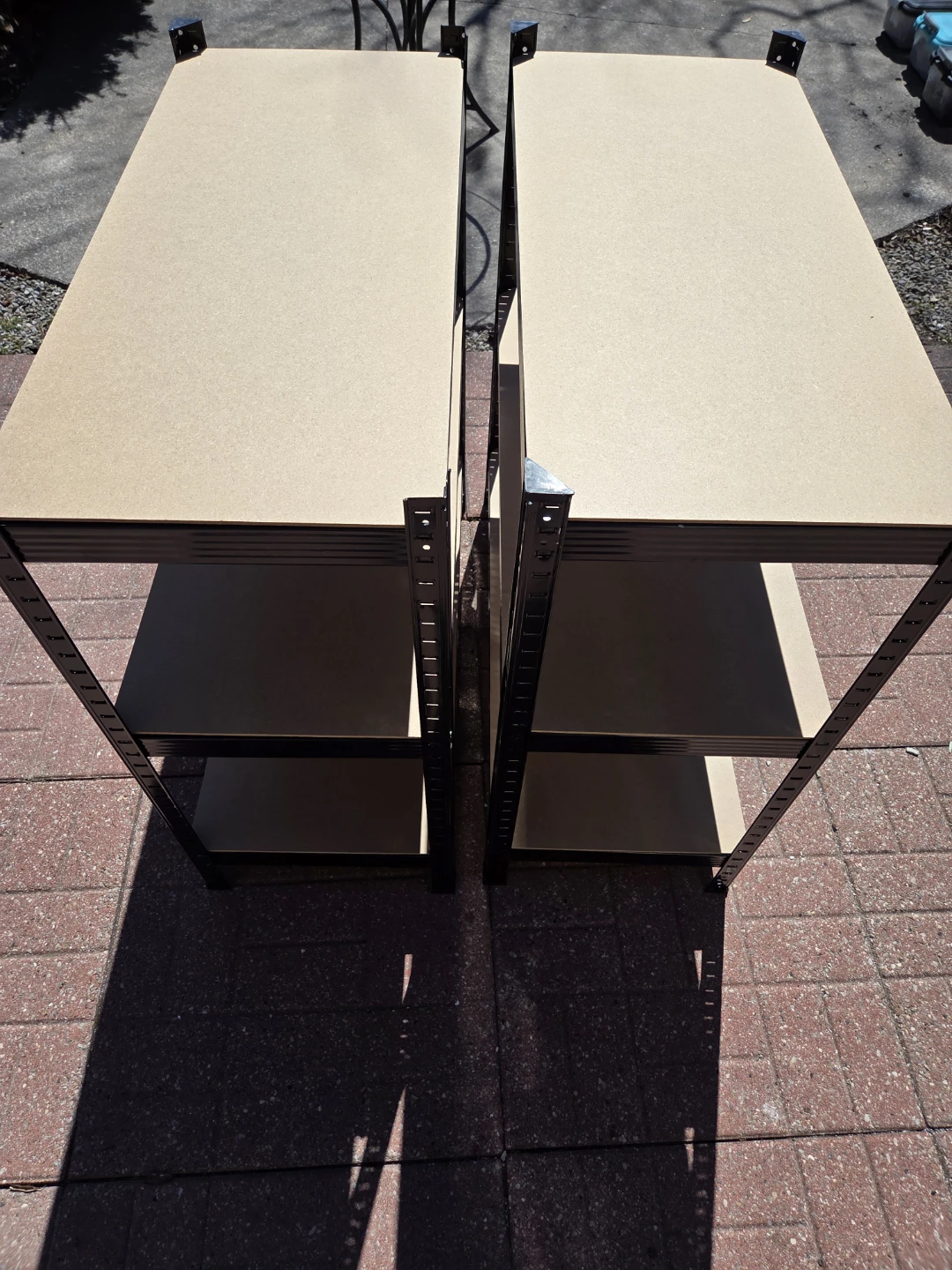SONGMICS  2-  Steel Rack, 35 L×36 H ×16 W, Metal Rack - photo 3