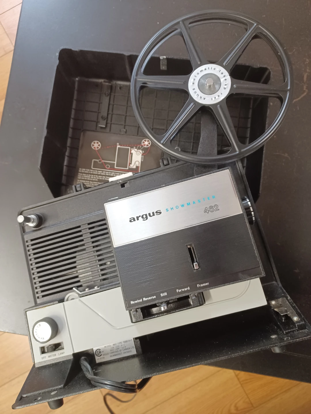 Argus Showmaster 462 8mm Film Projector