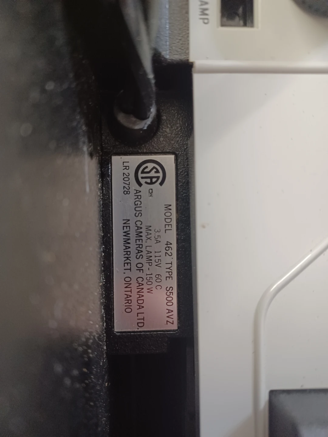Argus Showmaster 462 8mm Film Projector - photo 2