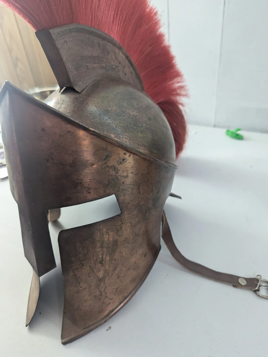 Spartan Helmet with Red Plume - photo 3