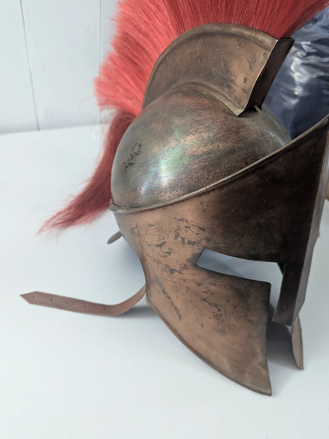 Spartan Helmet with Red Plume - photo 4