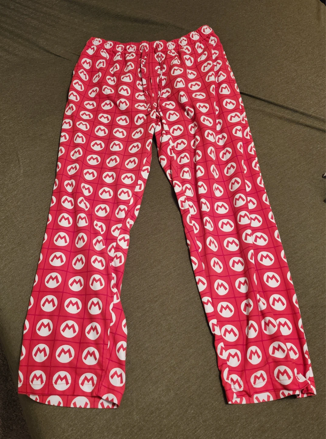 Super Mario Pajama Pants L/G - photo 2