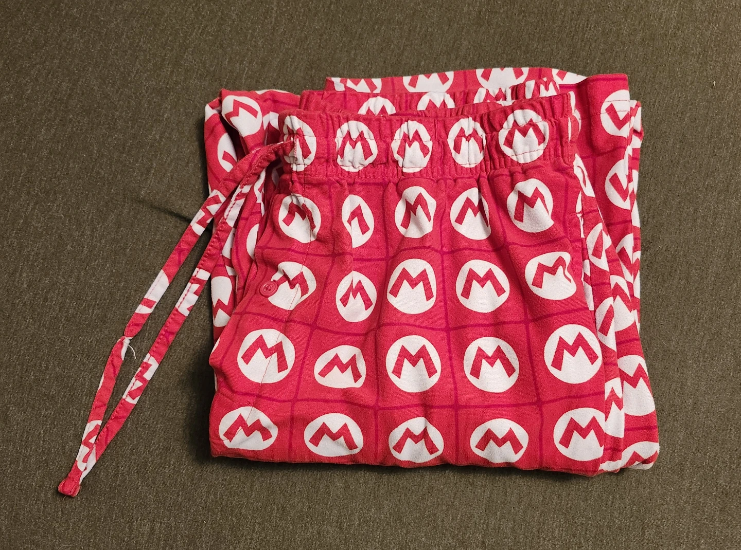 Super Mario Pajama Pants L/G - photo 4