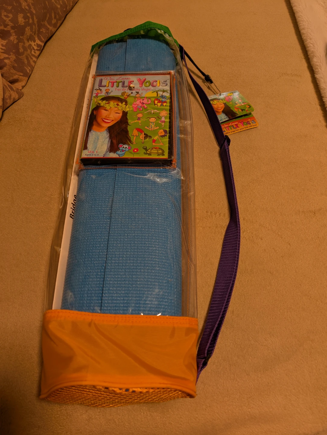 Wai Lana's Little Yogis Yoga Mat and DVD Set New in bag - photo 2