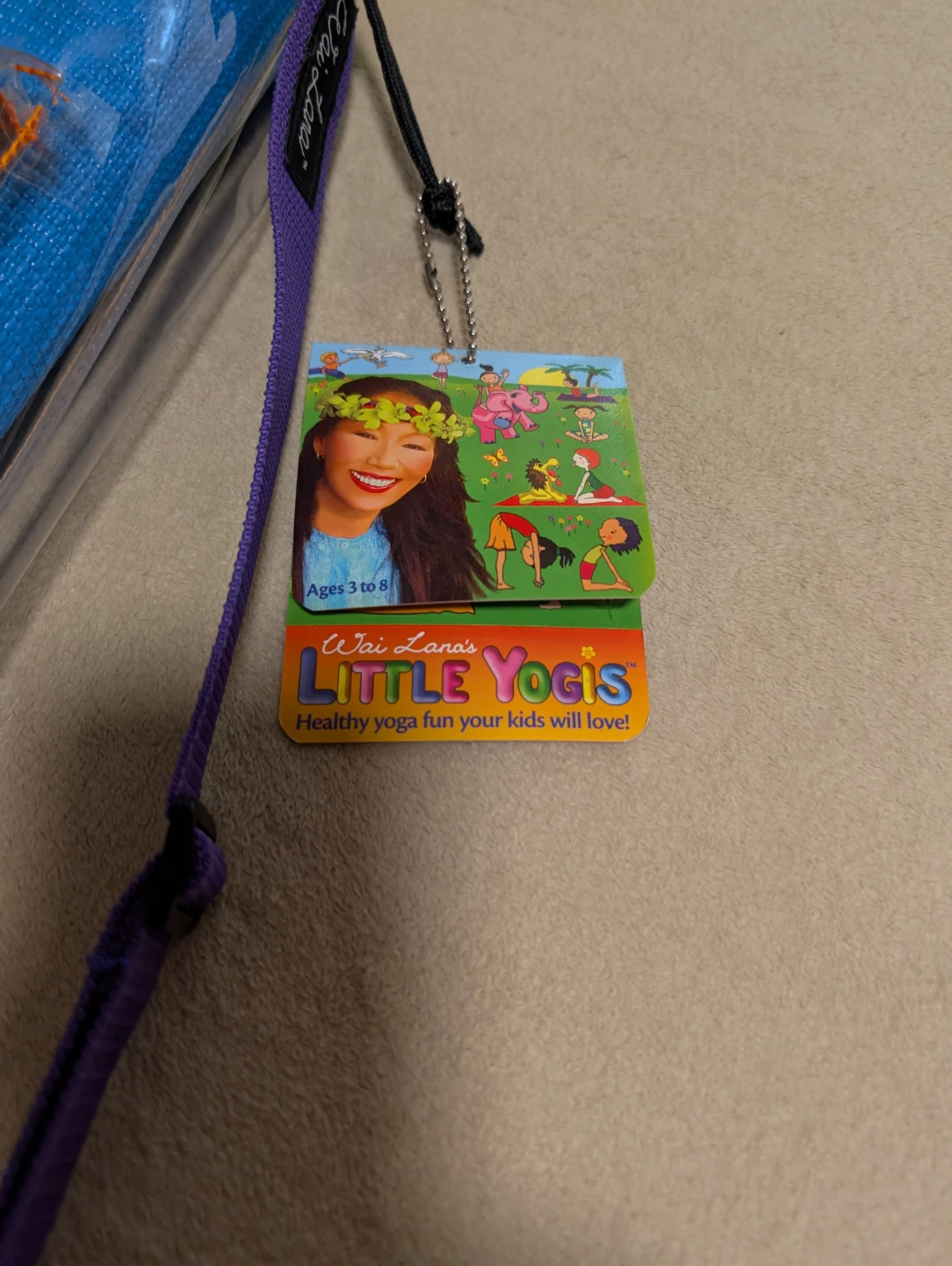 Wai Lana's Little Yogis Yoga Mat and DVD Set New in bag - photo 3