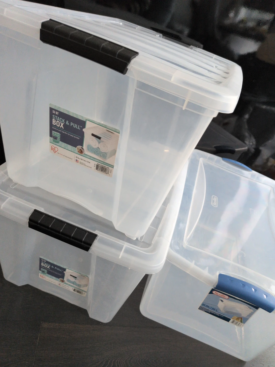 Bundle of 3 storage boxes 【Moving sale❗】