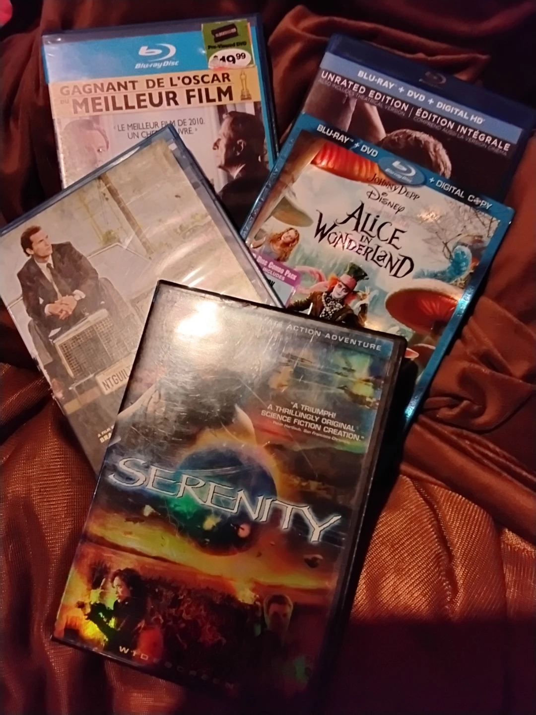 165 DVD and Blu-Ray Movies