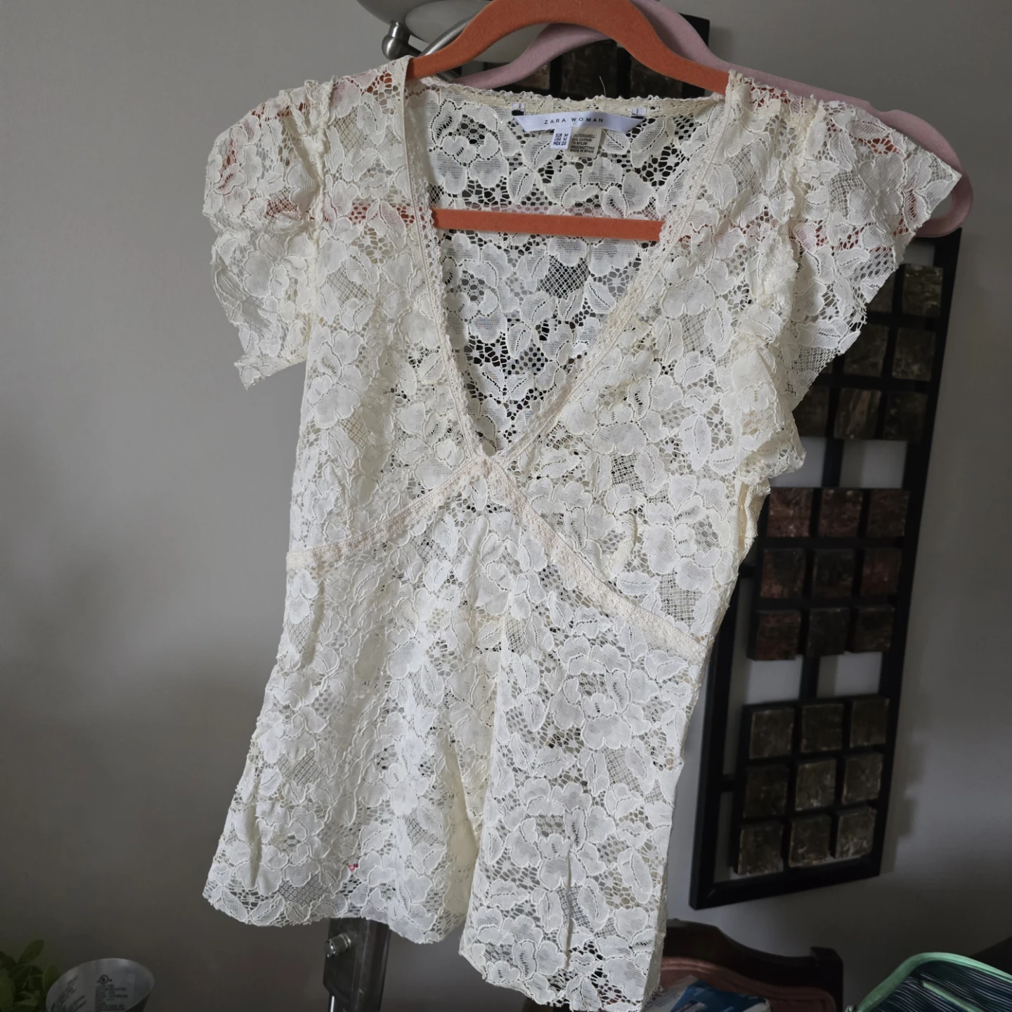 ZARA WOMAN Lace Blouse