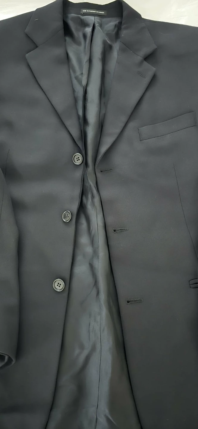 Bosa Black Suit Jacket Size 40 - photo 5