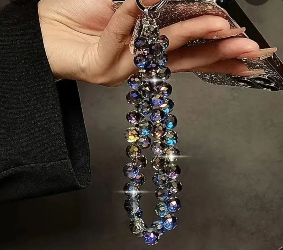 Crystal Beaded Keychain Strap - photo 2