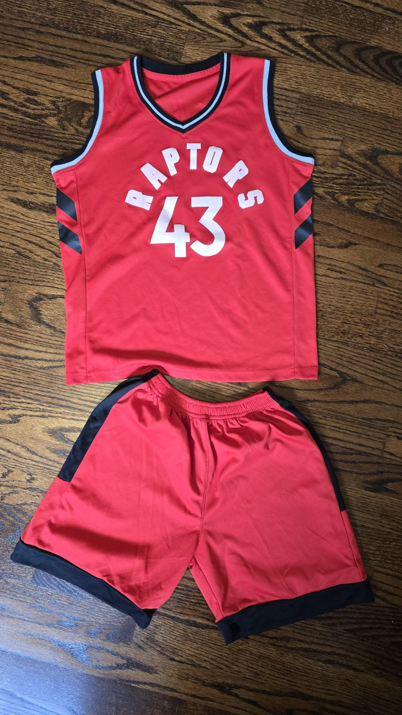 NBA Toronto Raptors "Raptors 43" Jersey and Shorts Set 12Y