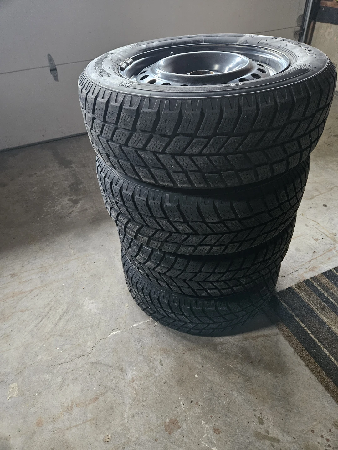 Hankook Winter Tires on Steel Rims - photo 3