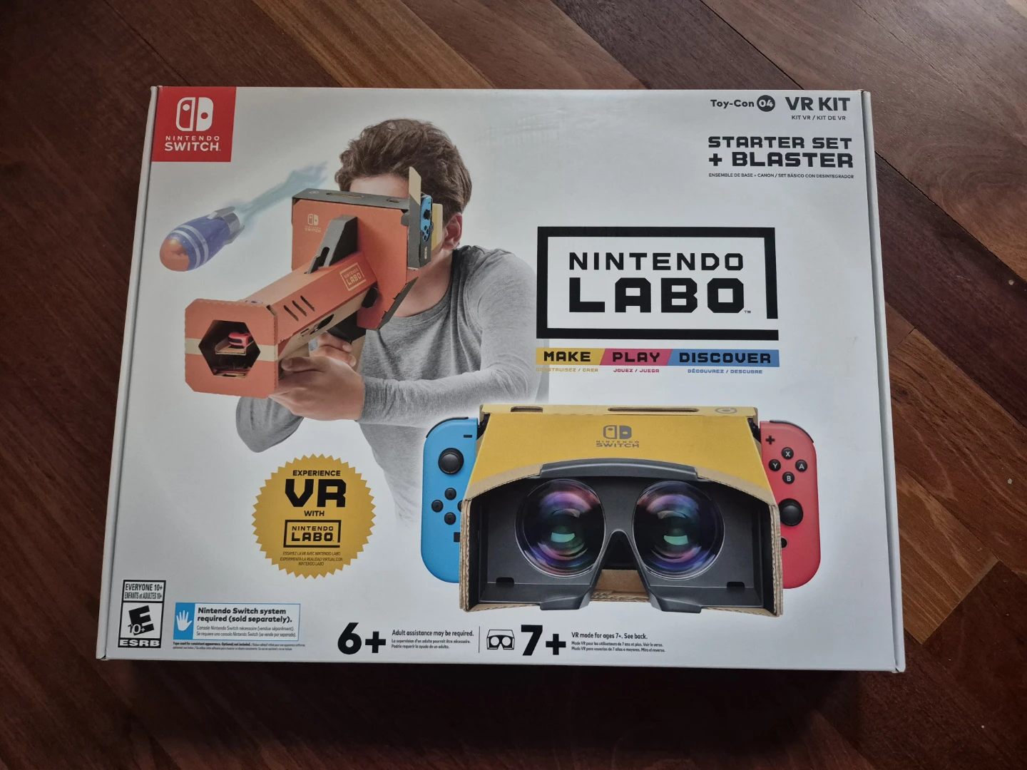 Nintendo Labo Toy-Con 04 VR Kit Starter Set + Blaster