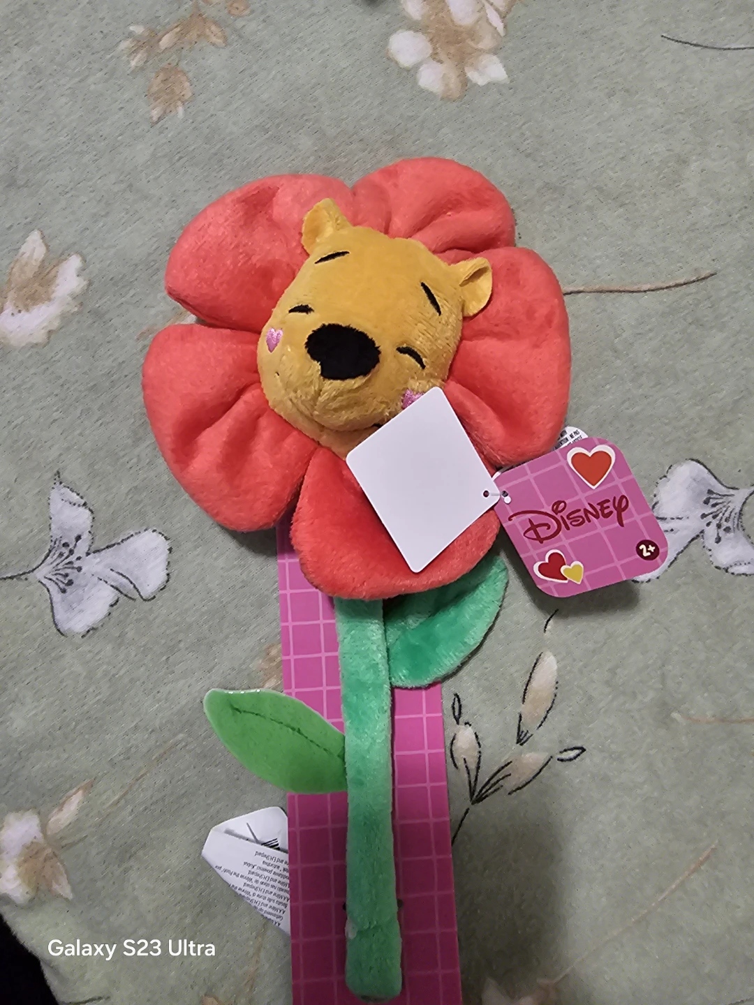 Disney Winnie the Pooh Plush Flower Toy