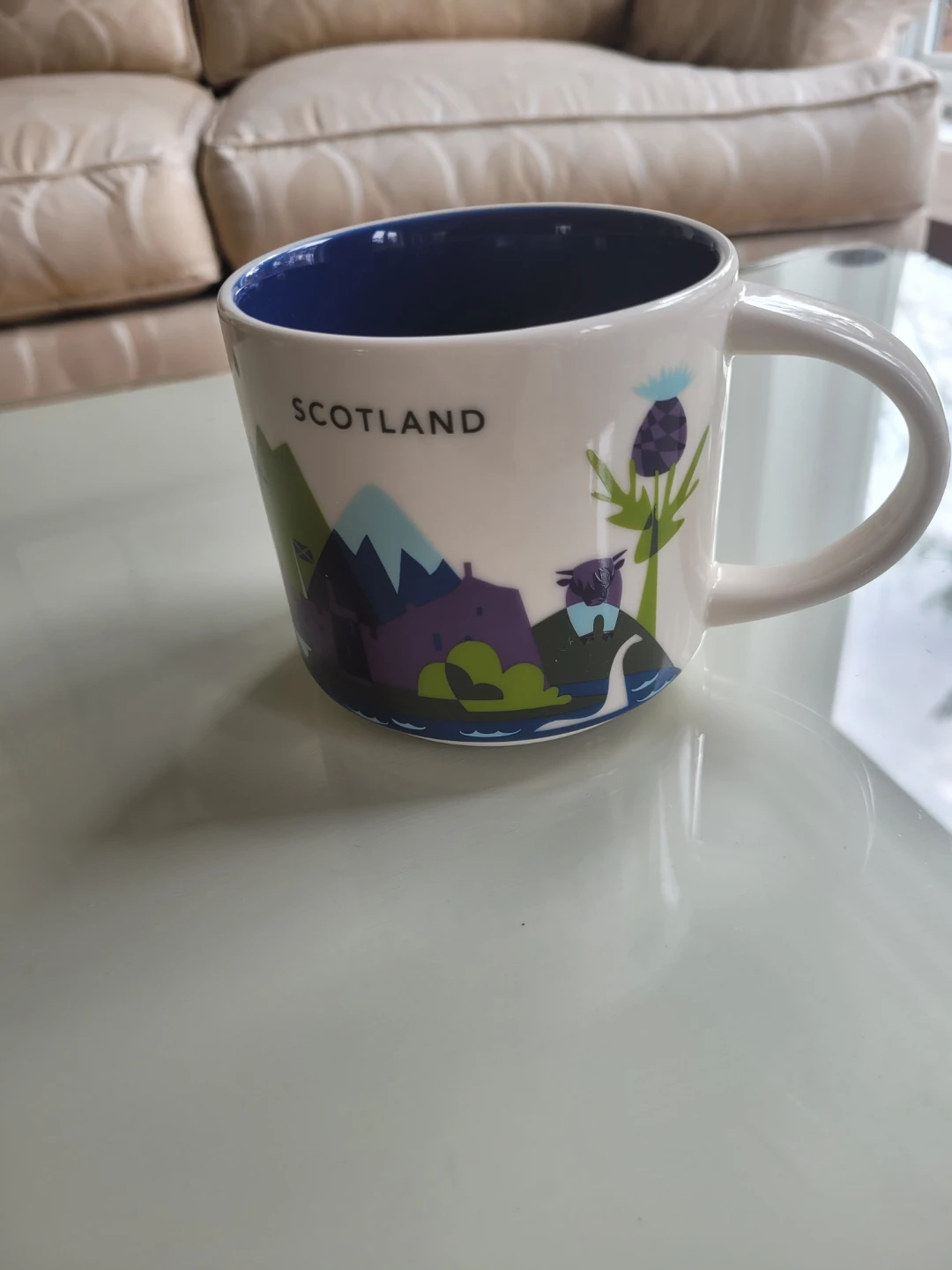 Starbucks You Are Here Collection Scotland Mug