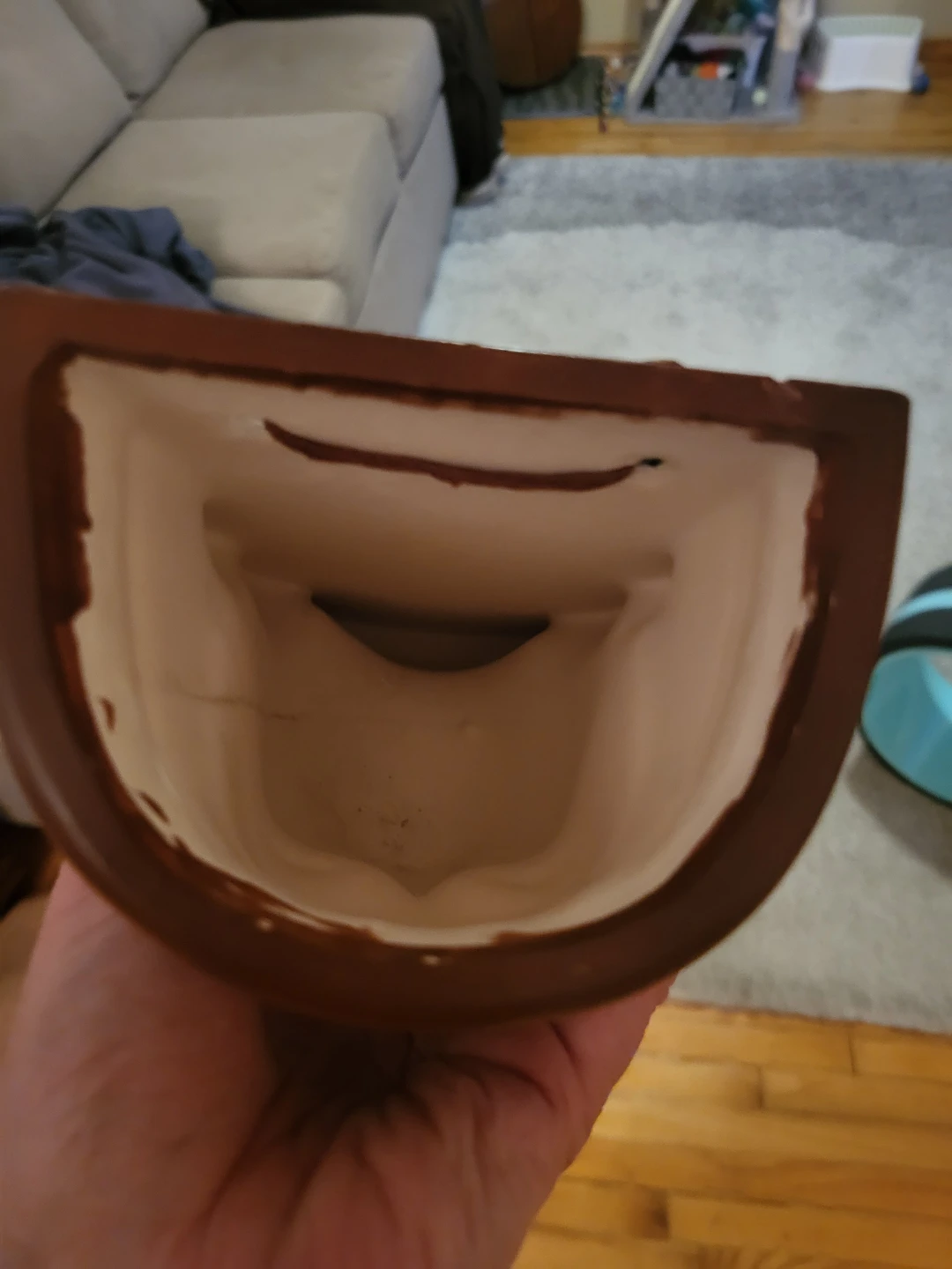 Pair of Wall Mounted African Face Planters - photo 5