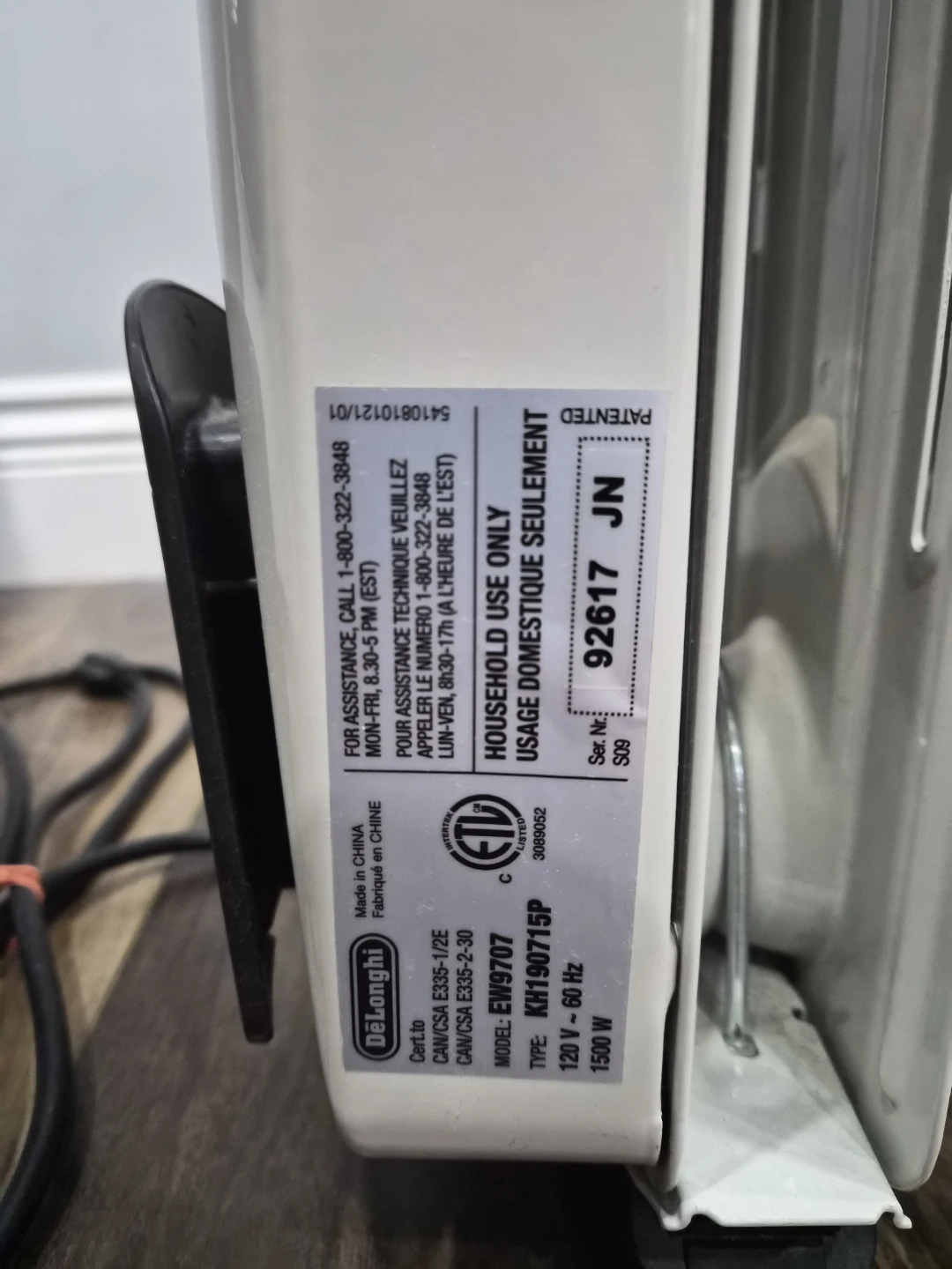 DeLonghi Heater - photo 3