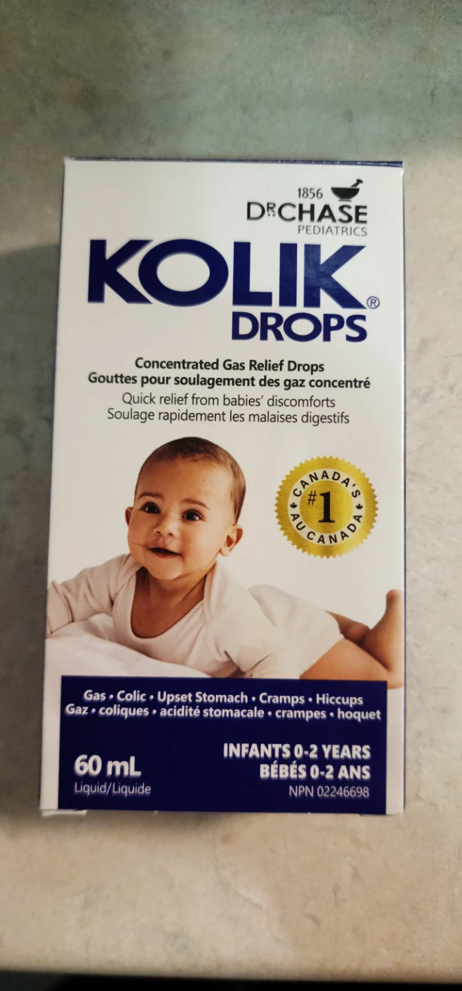 KOLIK DROPS Concentrated Gas Relief Drops for Infants 0-2 Years - photo 2