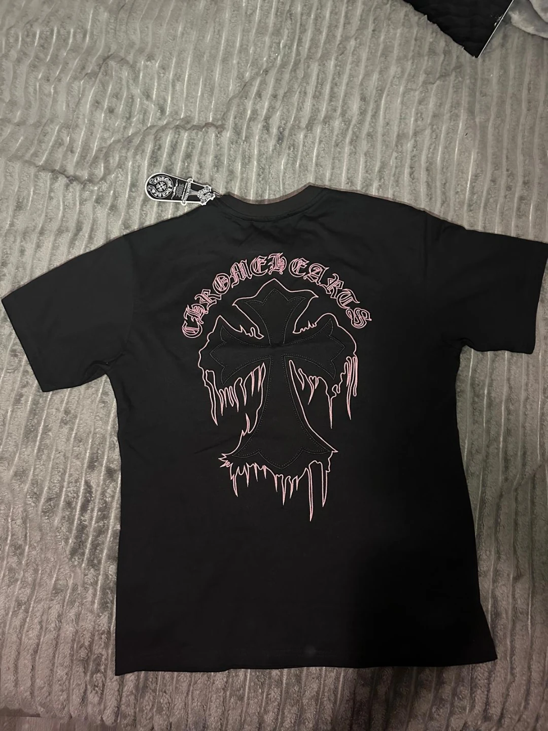 Chrome Hearts Black T-Shirt - photo 2