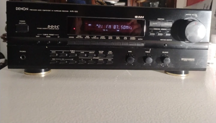 Denon AVR-1500 Precision Audio Component AV Surround Receiver - photo 5